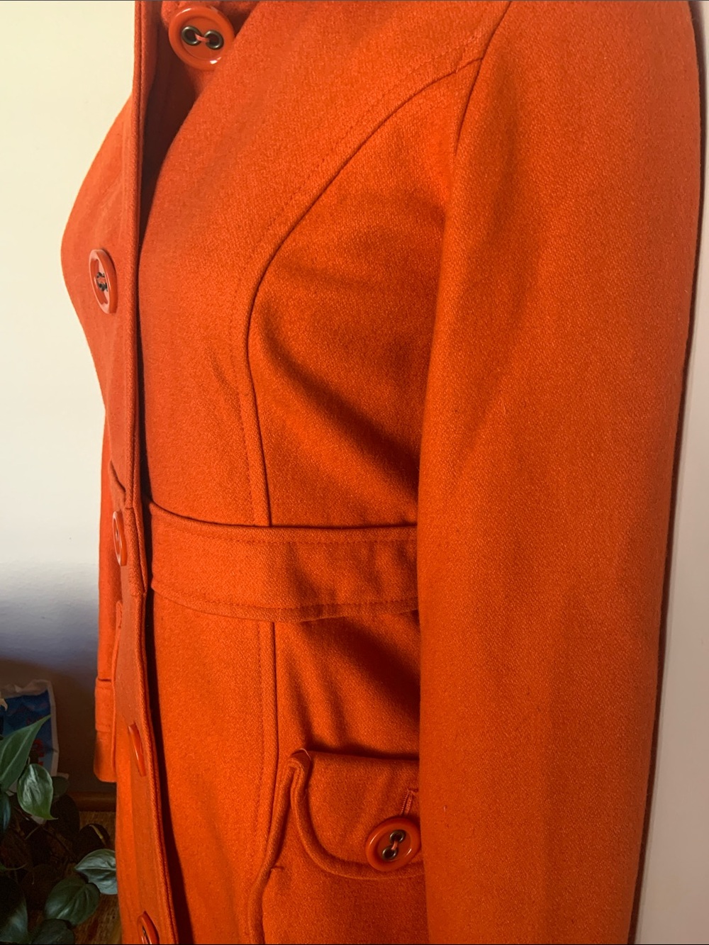 Tulle wool princess coat - Picture 2 of 11